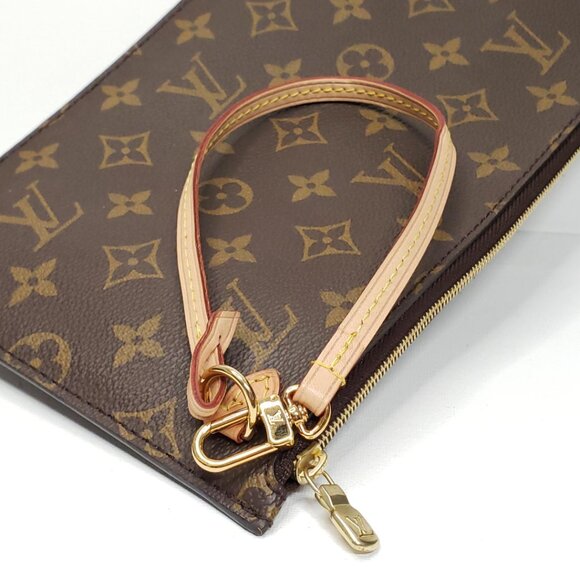 Louis Vuitton Neverfull Wristlet Clutch Monogram White Lux-360-090225 - Picture 6 of 12
